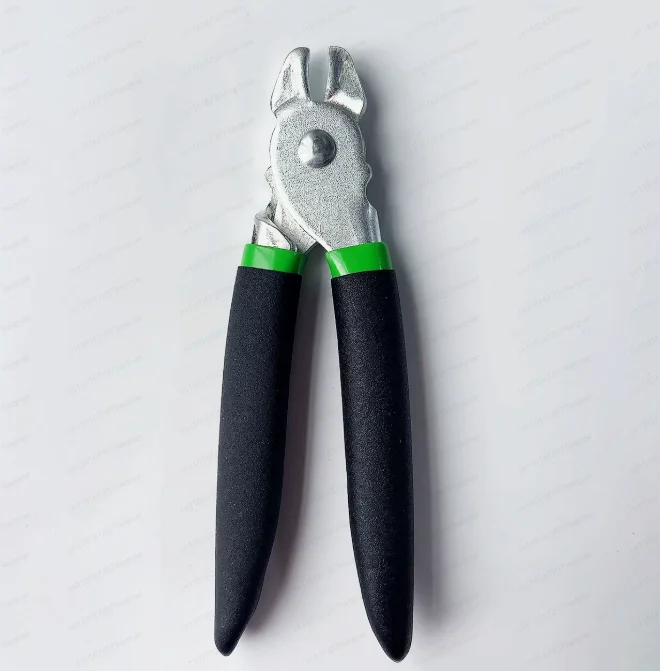 Creative Multi-Purpose Staple & Cage Assembly Pliers – Bent/Flat/Bird Beak Tip & Edge Mesh Clamp for Hardware Fastening