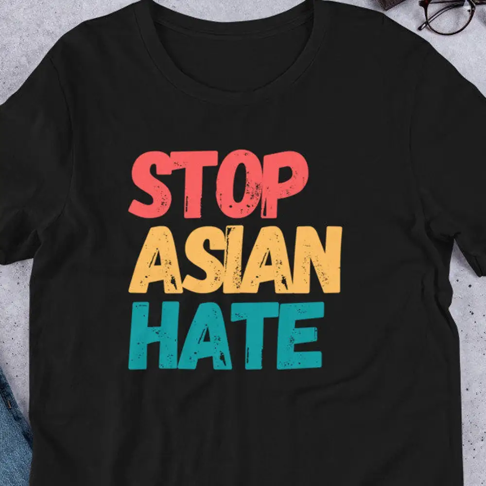 Anti Racist T Shirt Stop Asian Hate Dame Dolla Stand Up For Asians Proud Damian Lillard Support