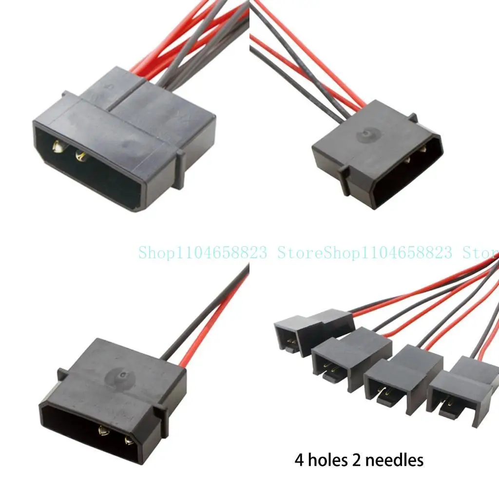 652f-molex-4pin-до-небольшого-4-контактного-адаптера-сплиттера