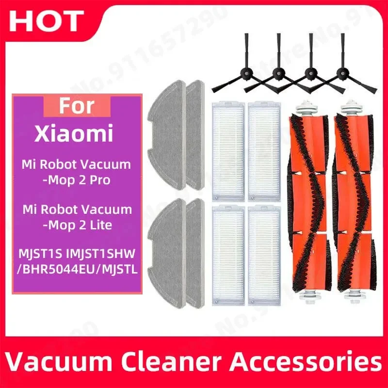 Für Xiaomi Mi Robot Vacuum-Mop 2 Pro/Lite MJST1SHW MJSTL Hepa-Filter Wischmopp Hauptbürste Seitenbürste Mijia Staubsauger Zubehör
