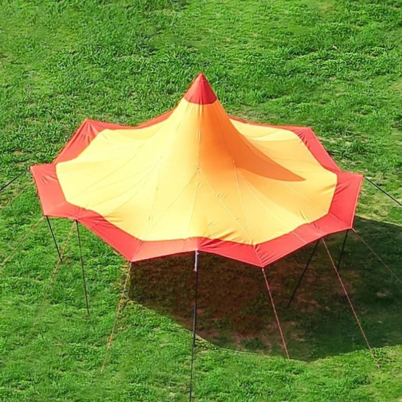 

Outdoor camping Genting canopy tent, super large camp, color matching tent