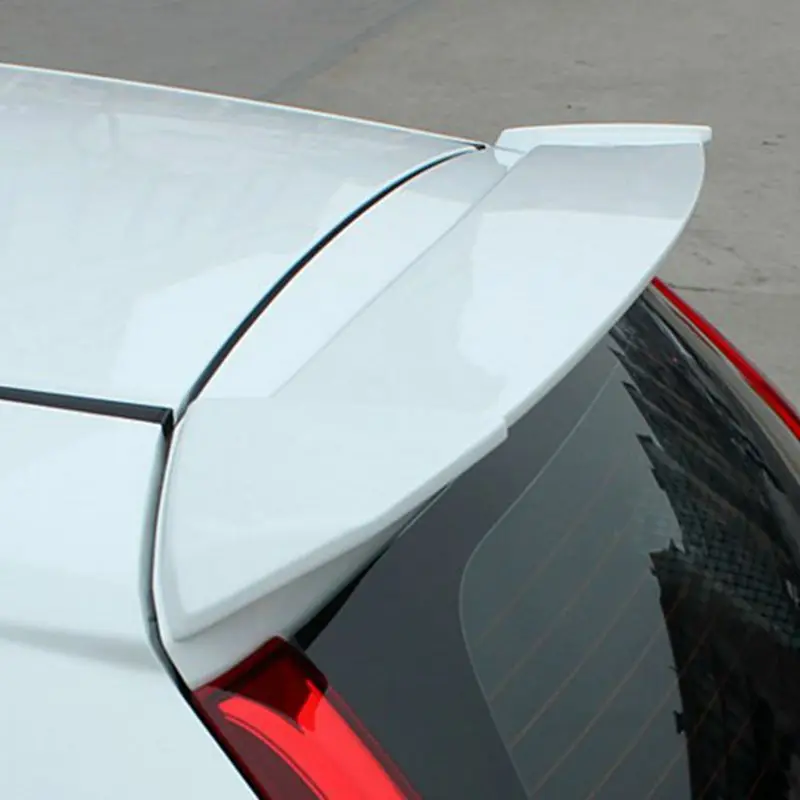 For Honda fit/jazz Spoiler High Quality ABS Material Car Rear Wing Primer Color Rear Spoiler For Honda Fit B Spoiler 2014-2016