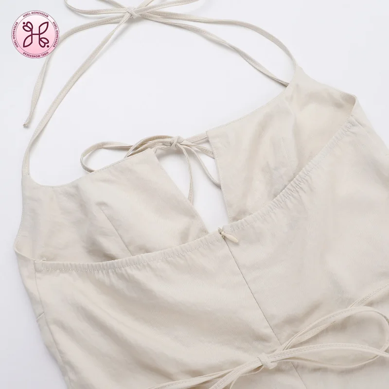 2025年フレンチスタイルレースアップホルターネックドレス |   ウエストカットアウトボディコンマキシドレス |   エレガントな背中開きイブニングドレス