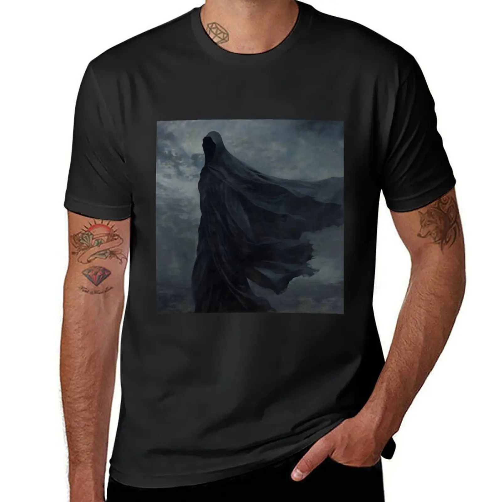 

Vampire Aesthetic Veil of Darkness T-Shirt anime customs anime clothes mens t shirts pack