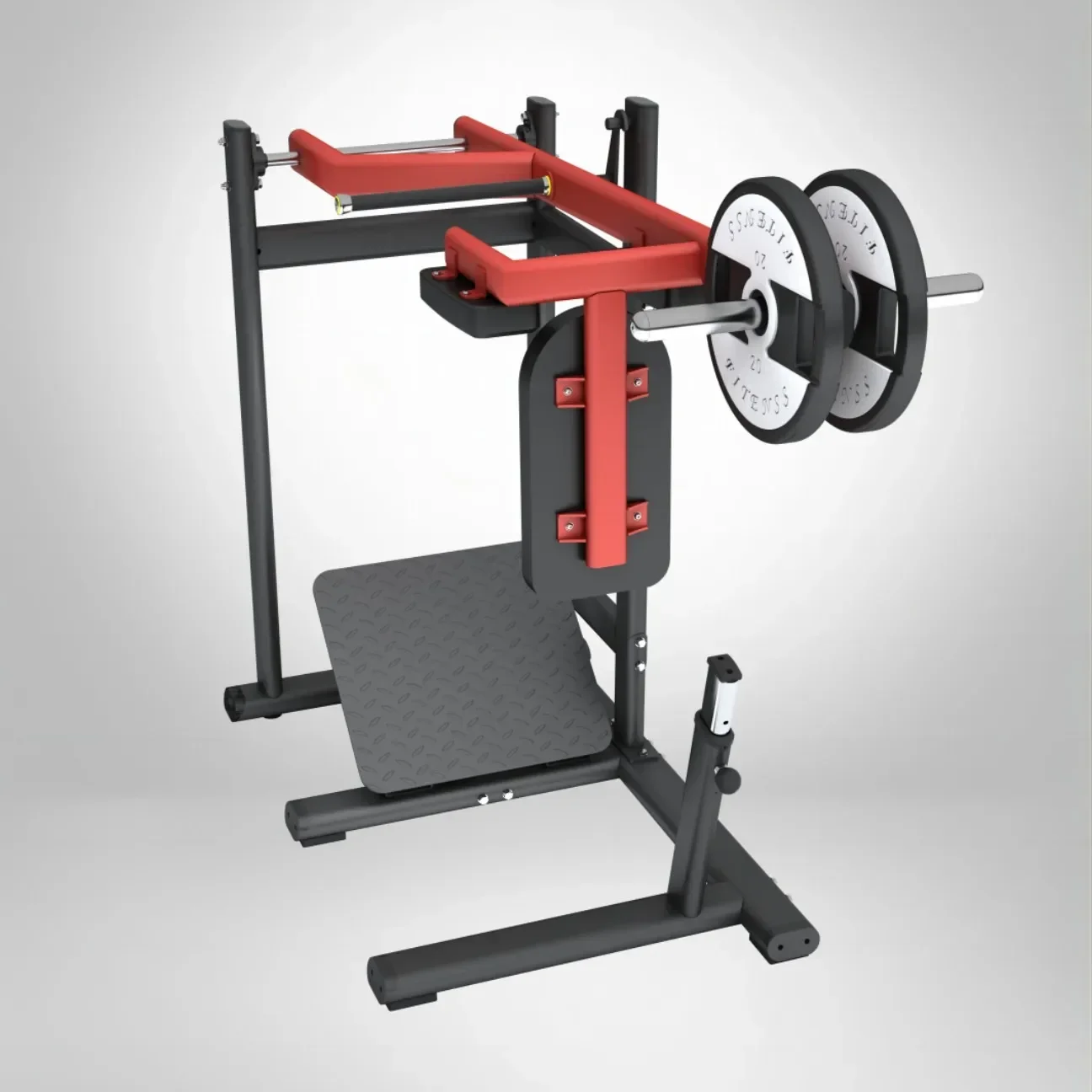 

Minolta Fitness Strength Training Equipment Professional Fitness Gym Machine Plate Loaded Series Squat Machine