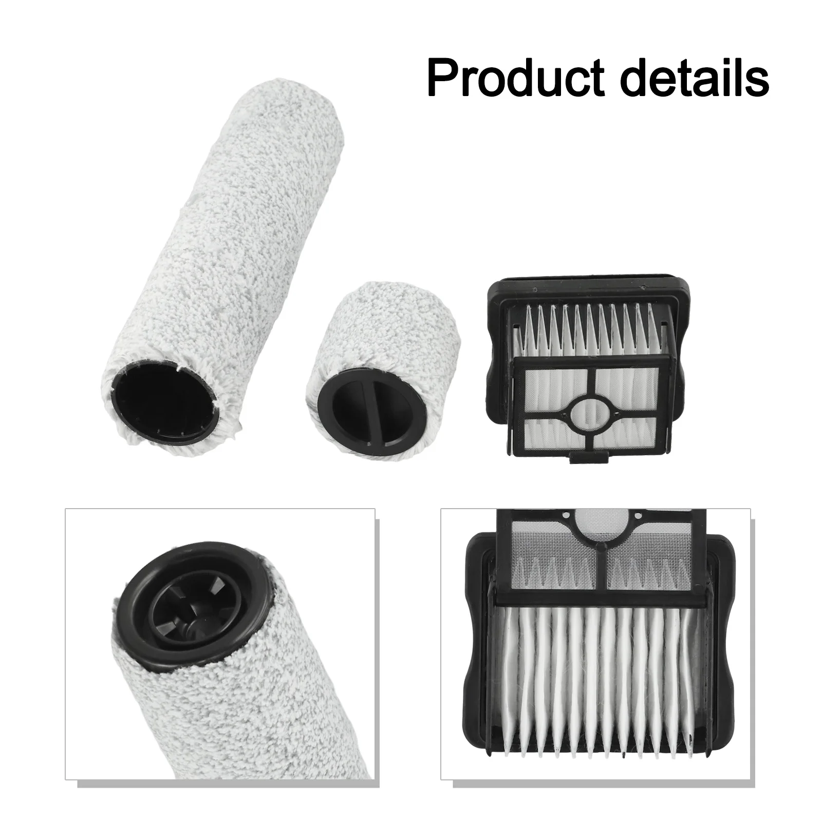 1set Brush Roller With Filter For EUREKA RapidWash 630 Vacuum Cleaner Accessories Kit Home Improvement Cleaning Tools Parts