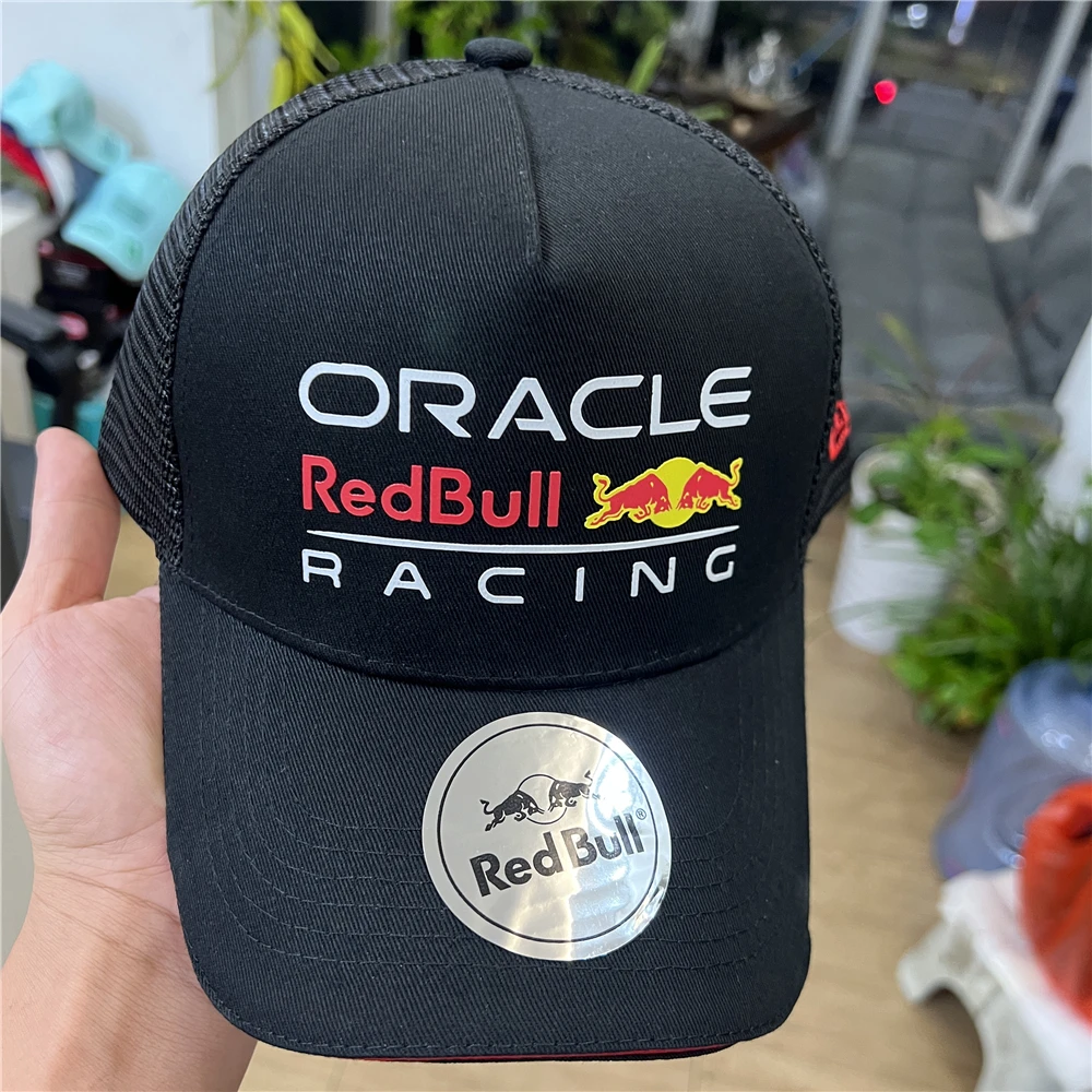 2025 جديد ريد بول قبعة قبعة بيسبول الرجال والنساء الصيف ريد بول قبعة الشمس ريد بول قبعة رياضية السفر في الهواء الطلق ظلة قبعة