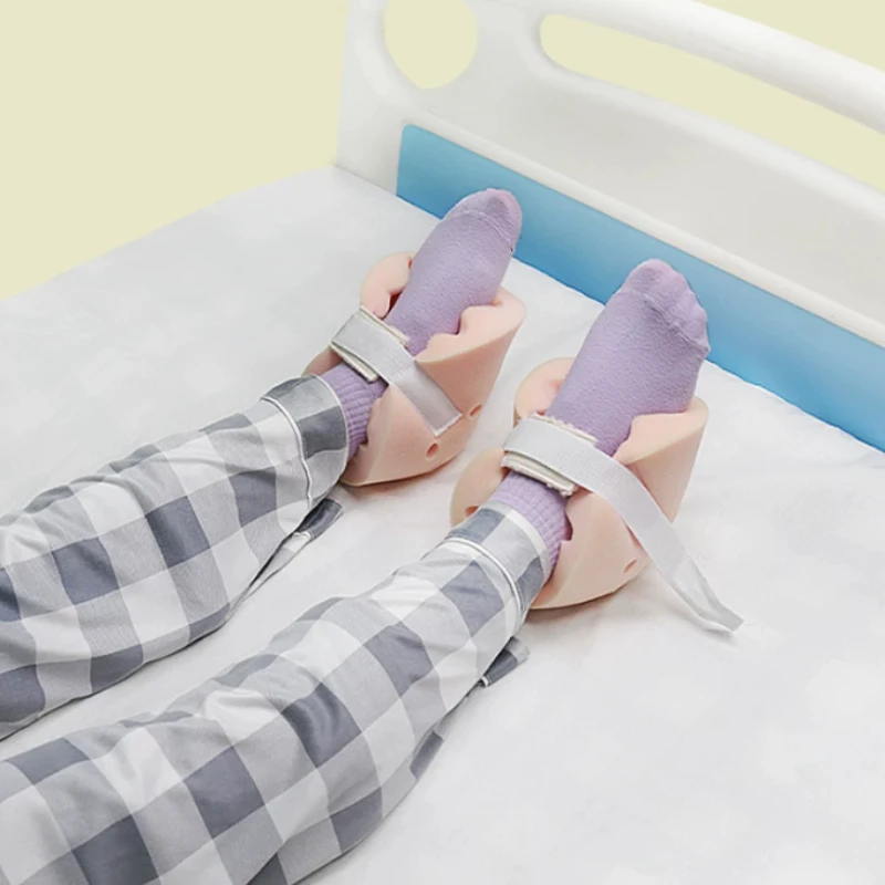 2pcs Sponge Breathable Heel Support Anti-Decubitus Ankle Warmers Elderly Bed Nursing Pain Ankle Sprain Nursing Tools Adjustable