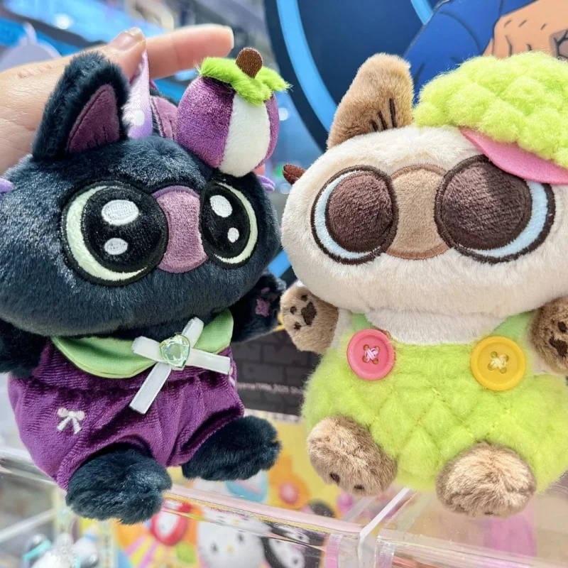 

Подлинная сиамская кошка, фруктовая серия Azukisan, плюшевые куклы, слепая коробка, сумка с подвеской, украшение для рюкзака, игрушки, подарок на день рождения