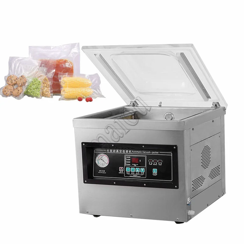 Vacuum Sealer Commercial Food With Transparent Window Design  Home Packing Machine Bags Save Storage