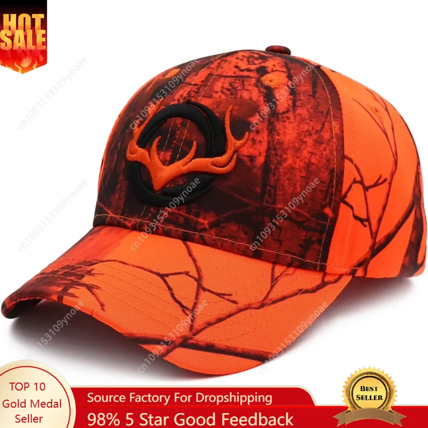 

Deer Hunting Camouflage Hats Adjustable Fishing Baseball Cap Embroidered Man Women Trucker Dad Hat Outdoor Activies Adjustable