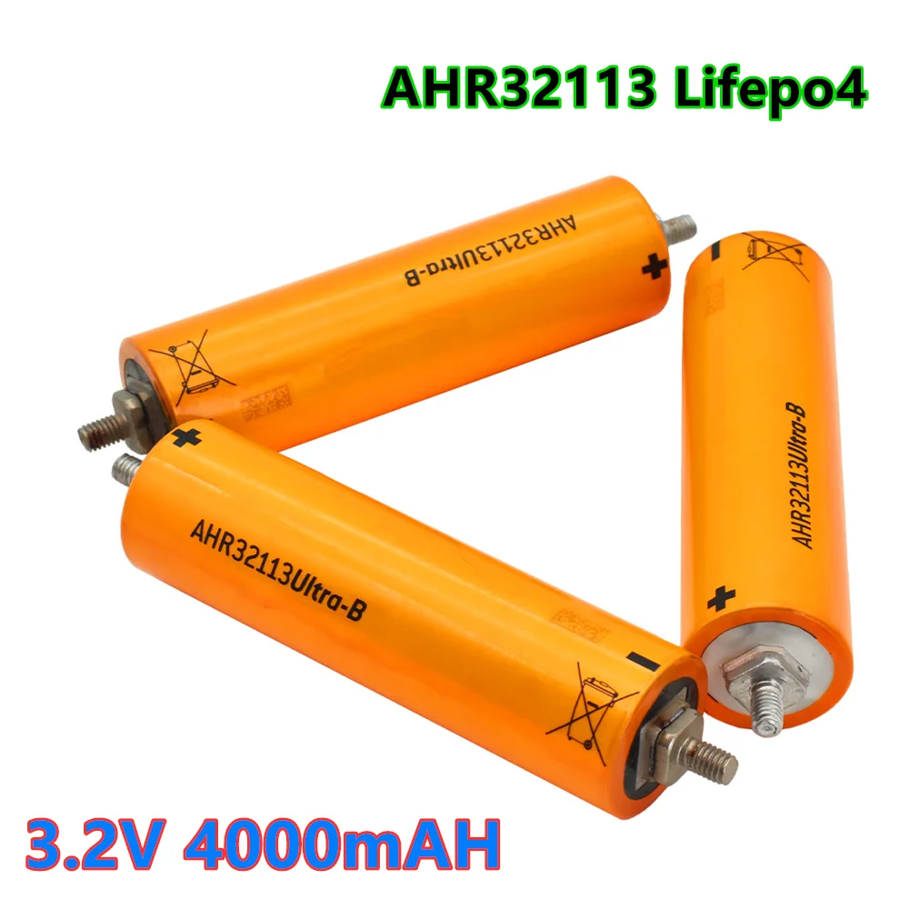 Baterías recargables de litio, fosfato de hierro y fosfato A123, AHR32113, Lifepo4, 3,2 V, 4000mah, 45C