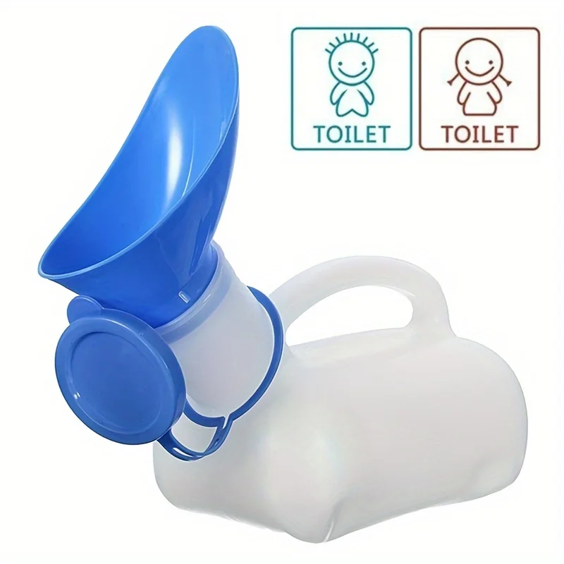 Portable Travel Urinal for Men & Women -Leak-Proof,Spacious Convenient,33.81oz Capacity,Ideal for RVs,Camping Outdoor Activities