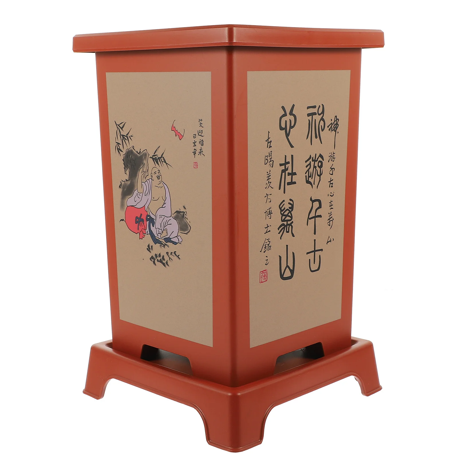 

Orchid Plastic Plant Pot Nursery Flower Planter with Drainage Holes and Saucer for Indoor Plants Orchid Pot Household Flowerpots