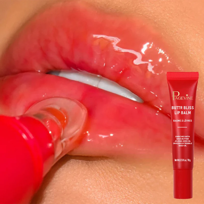 Tubular Butter bliss Lippenbalsem 8 kleuren Lipgloss Vloeibare opvullende lipgloss Hydraterende Hydraterende Lipgloss Langdurige Kleurrijk