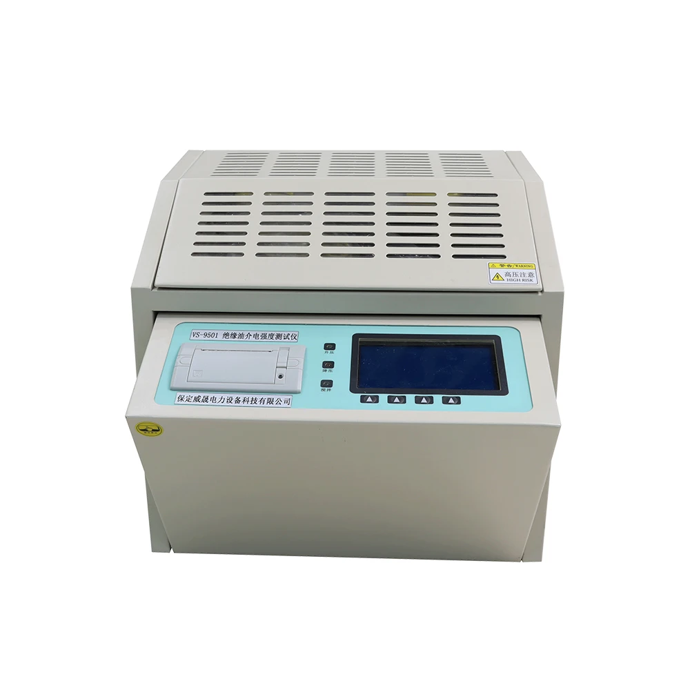 High Performance Dielectric Strength Oil Tester Transformer Oil Bdv Electric Tester for Testing Transformer Oil