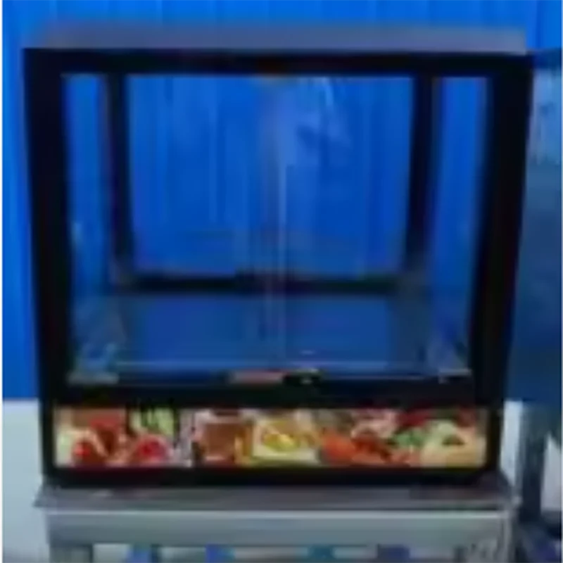 

Hot Sale Cupcakes Pizza Cone Car Top Warmer Display Holding Cabinet showcase