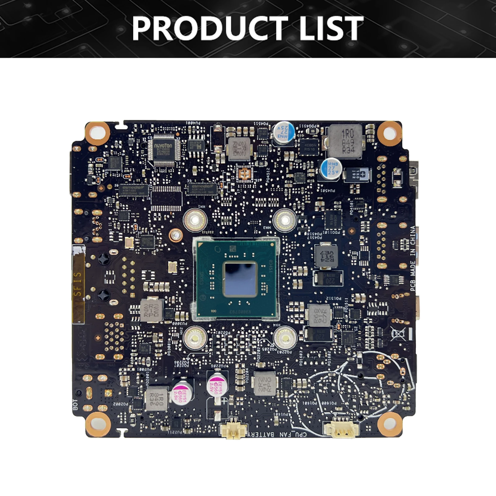 For ASUS Vivo Mini PC PN40 Mainboard Laptop Motherboard PN40 N4000 N4100 N4020 N5000 N5030 Genuine Component 100% Tested