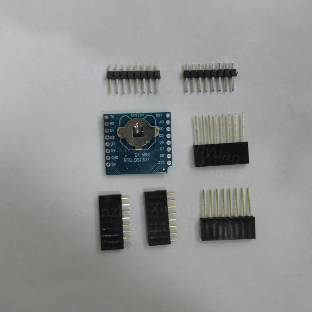 DS1307 Clock Module RTC Timing Board with Micro I2C Interface 24C32 Memory
