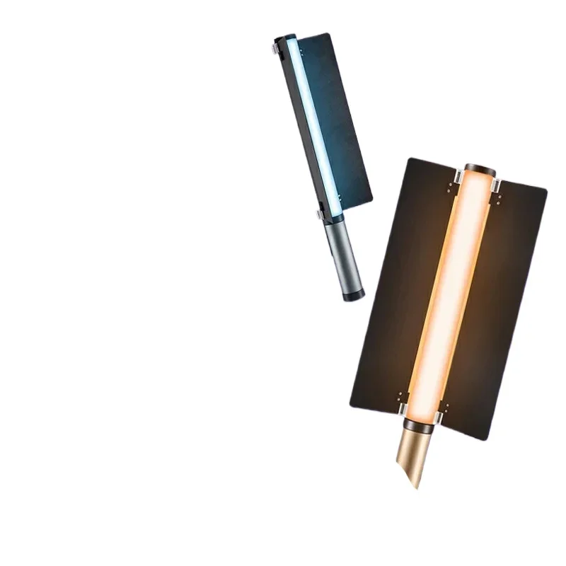Dual color temperature light stick LED photography stick light, mobile handheld fill light stick, outdoor portrait live