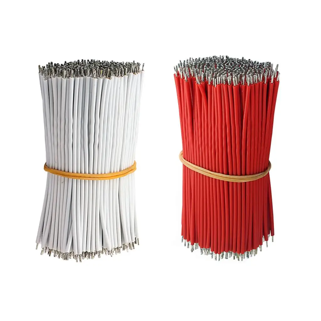 Tooyful 100 قطعة المعلبة النحاس 22AWG خمر سلك الغيتار كابل ل ST نمط مكبر صوت الجيتار الكهربائي 80 مللي متر