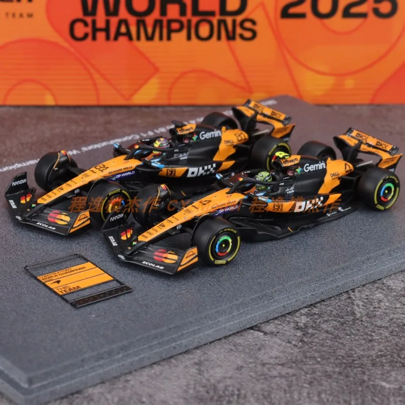 In Stock 1:64 2025 Singapore Double Car Set Alloy Car Model Die-cast Static Car model Creative Decorative item Festival gift