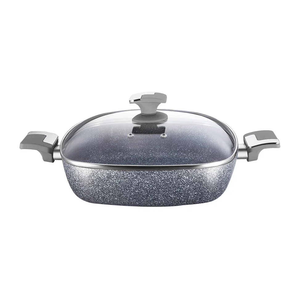 for Nonstick Pots and Pans Cookware Sets Forged Aluminum Granite Stone Ceramic Non-stick Coating Home Cooking