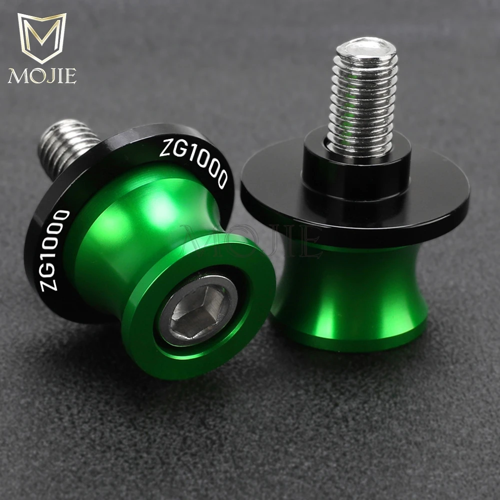 Motorcycle 8MM Swingarm Spools Rear Stand Screws Sliders For KAWASAKI ZG1000 CONCOURS ZG 1000 1992 1993 1994 1995 1996 1997-2006