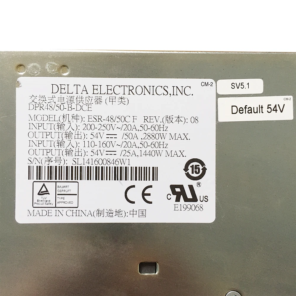 Módulo de potência de comunicação para Delta ESR-48/50C F totalmente testado