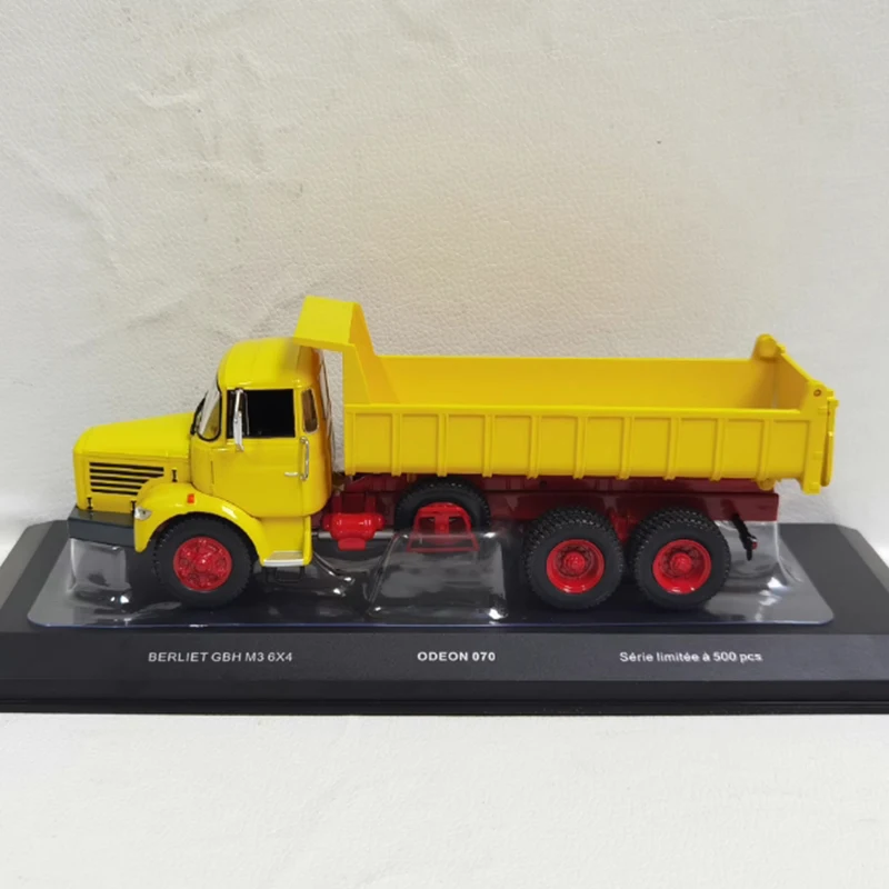 

ODEON масштаб 1/43 BERLIET GBH M3 6*4 сплав и пластик имитация модели автомобиля статическая коллекция украшенная праздничная игрушка сувенирный подарок