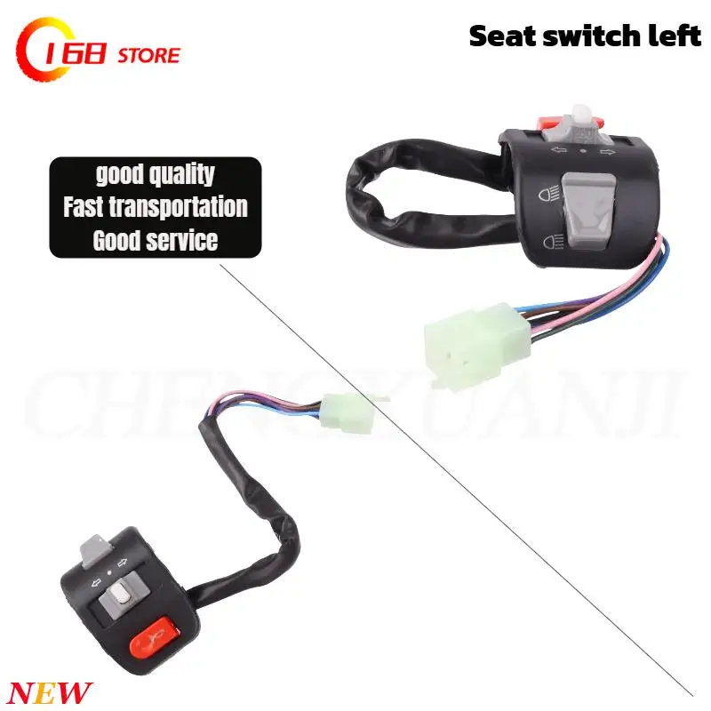 

Electric Fog Light Horn ON-OFF Button Switch Handlebar Controller Switches For Yamaha Electric Bike Scooter Signal
