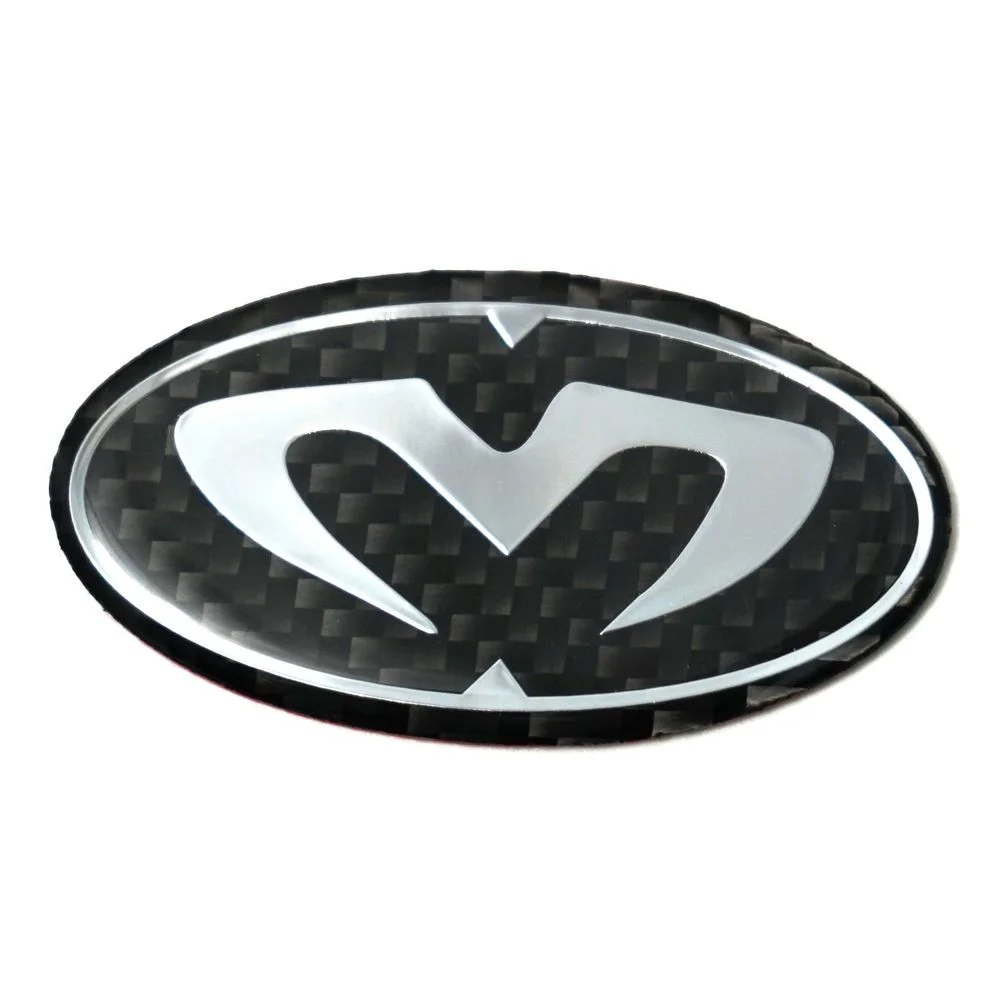 

1pc Carbon Fiber Chrome Car Steering Wheel Emblem Sticker for K3 K5 Stinger OPTIMA Badge Accessories