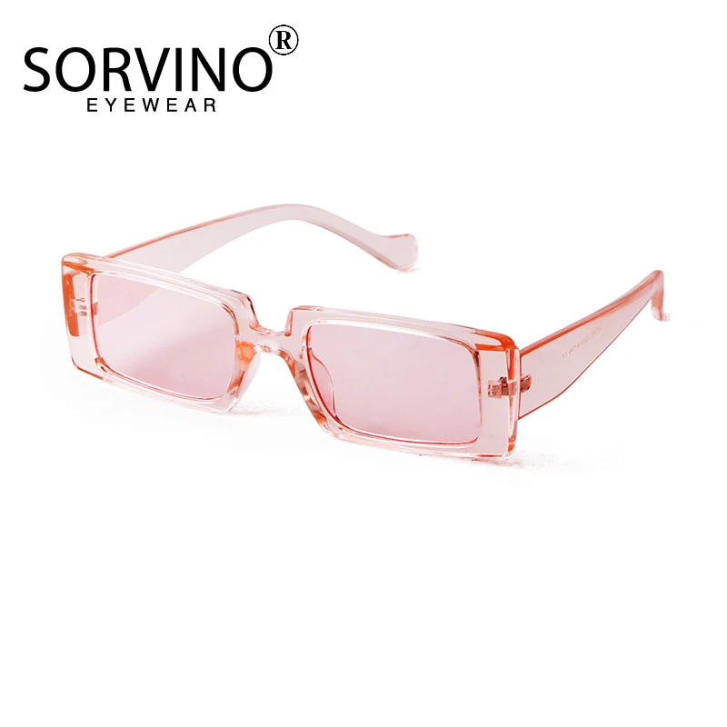 

Retro 90s Rectangle Green Lunette Orange Sunglasses Women Design Fashion Leopard Frame Flat Top Sun Glasses Shades Female