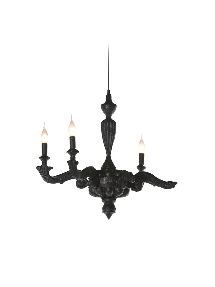 Modern Broken Art Design Chandelier Gothic Style Home-applicant Elegant LED Dimmable Hanging Lamps For Living Room