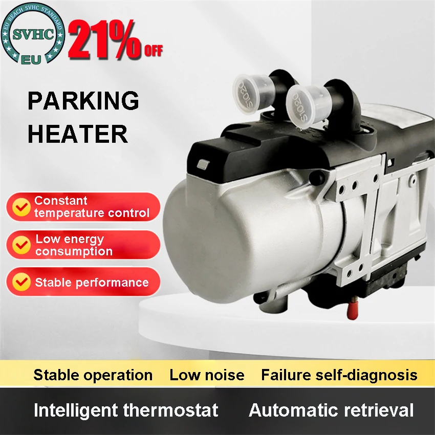 

6KW Parking Heater DC 10.5-15V Diesel Gasoline Dual Mode Heater 12v Fuel Truck Engineering Vehicle with Voice broadcast