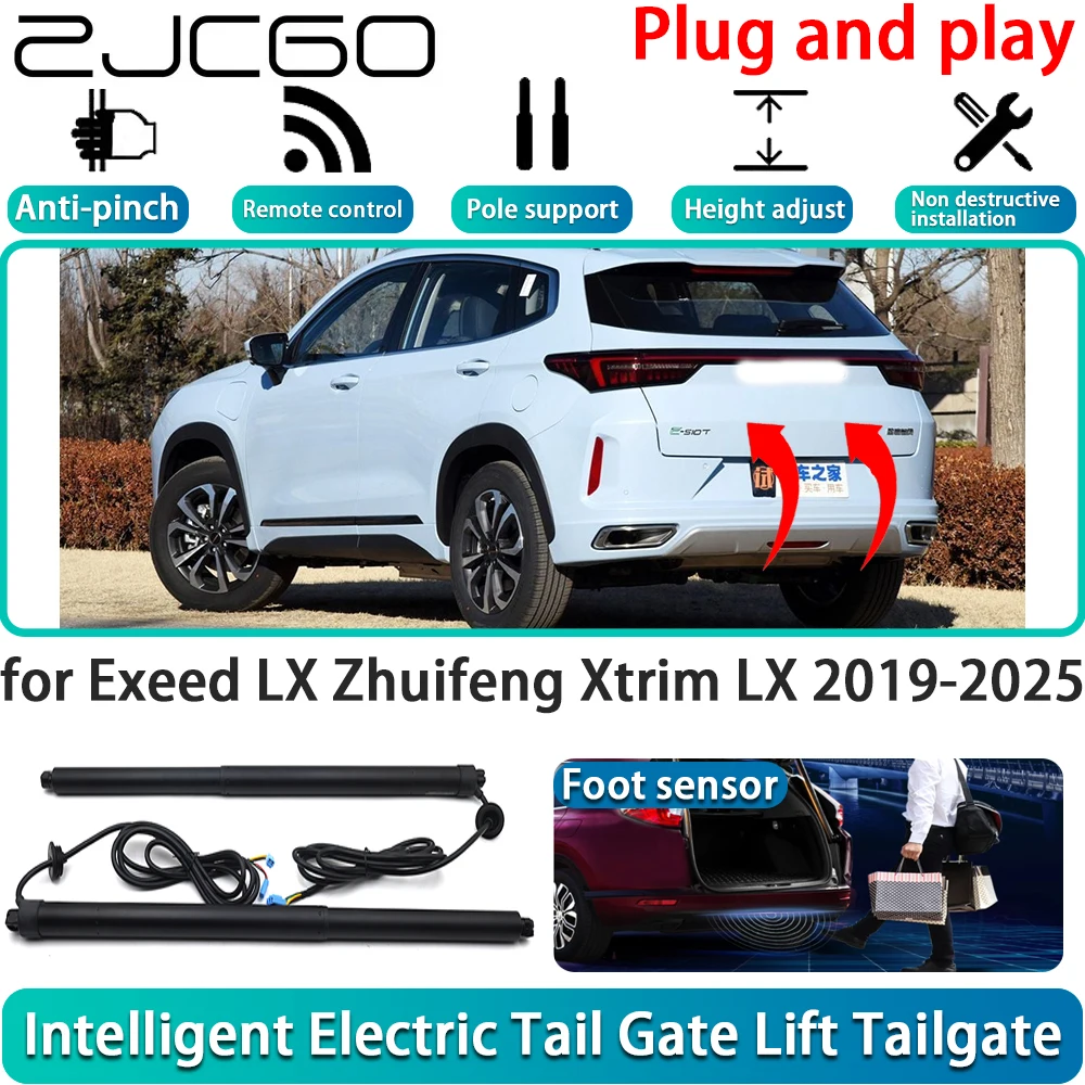 

for Exeed LX Zhuifeng Xtrim LX 2019-2025 OEM Electric Powered Tailgate Power Liftgate Automatic Tailgate System With Foot Sensor