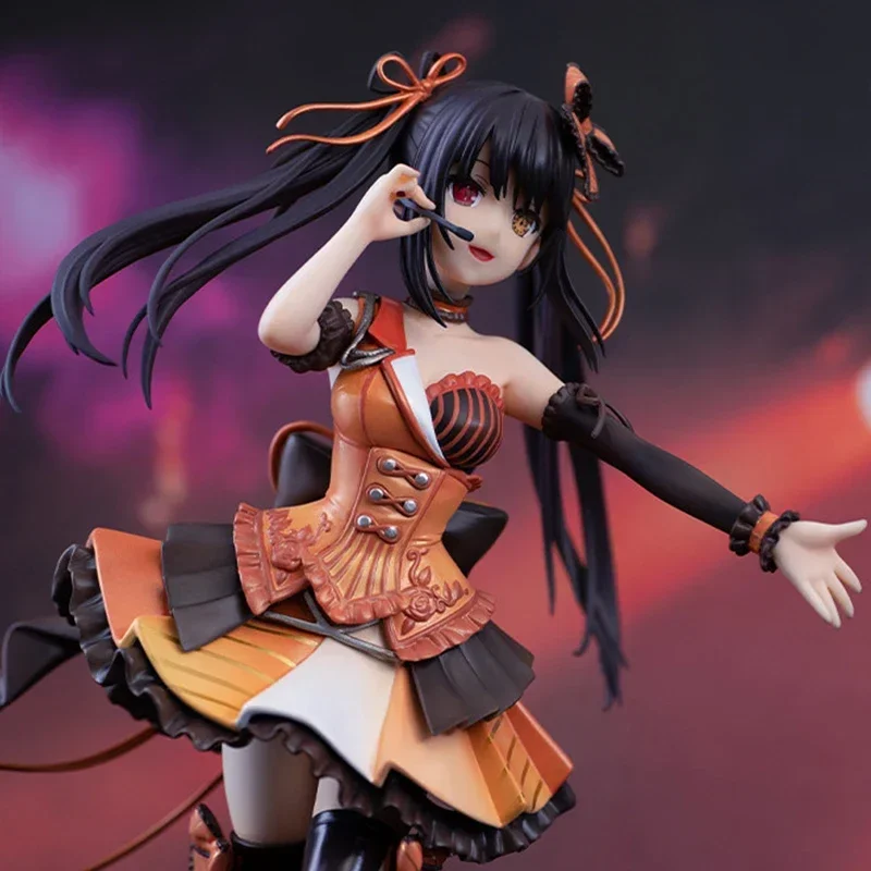 24cm Date A Live Kurumi Tokisaki Anime Girl Figure Yoshino Action Figure Date A Bullet Figurine Collectible Model Doll Toys Gift