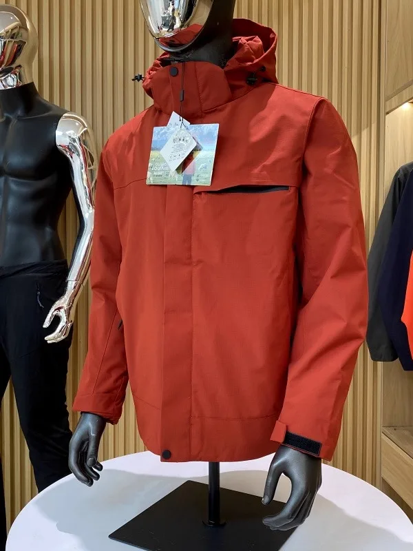 

Outdoor Men's Faionable Warmth Reflective Cotton Jaet Windproof Water-resistant Hooded Zipper Closure Polyester Fiber Fill