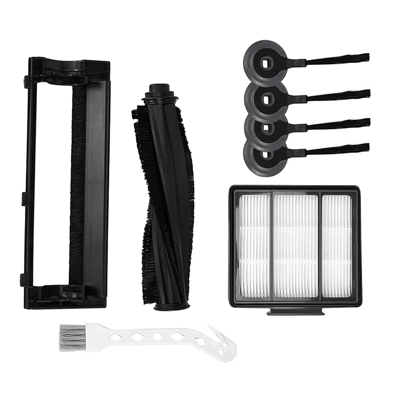 Запасные части, фильтрующие щетки для робота-пылесоса Shark ION S87 R85 RV850 RV850BRN RV851WV RV850BRN, аксессуары для пылесоса Black + Wh Запасные части, фильтрующие щетки для робота-пылесоса Shark ION S87 R85 RV850 RV850BRN RV851WV RV850BRN, аксессуары для пылесоса Black + Wh