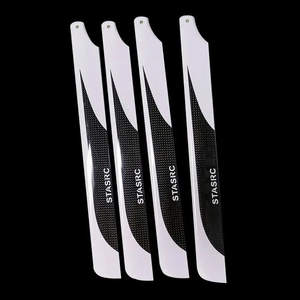 New 2 Pairs Trex Align 450 Helicopter Kit Repair Part 325mm Carbon Fiber Main Blades