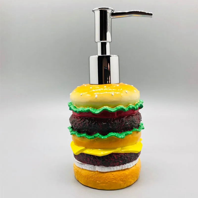 

Нажмите на бутылку для душа и макияжа Fun Burger Donut Дезинфицирующее средство для рук упакованное в отдельной бутылке Простой и персонализированный