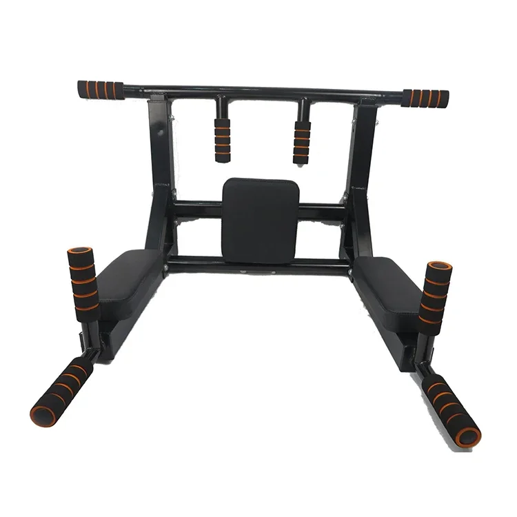 Pull Up Bar fitness, Wall Mount New Hook Chin Dip Bar Station,Enhances muscle tone