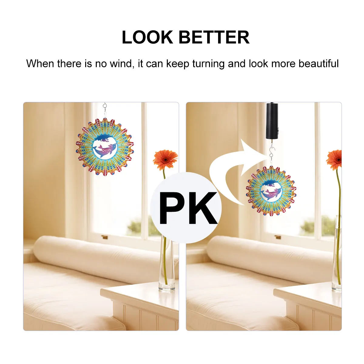 

3pcs Cylinder Motor for Wind Chimes Spinners Decoration Durable Hanging Motors Portable Long Lasting