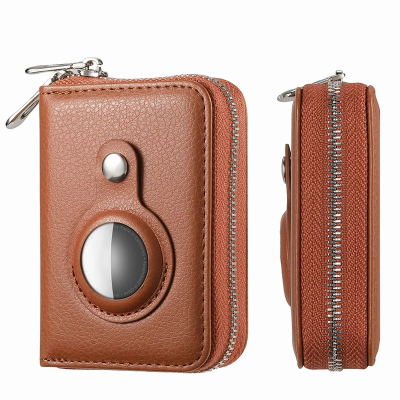 carteira-masculina-de-couro-pu-com-ziper-multiplos-compartimentos-para-cartoes-compativel-com-apple-airtag-bloqueio-rfid-compartimento-para-notas-uso-diario-portatil