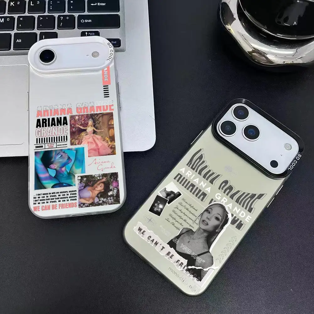 حافظة لهاتف آيفون 17 16 15 14 13 12 11 Pro Max Air Matte Laser Aurora مقاومة للصدمات Funda