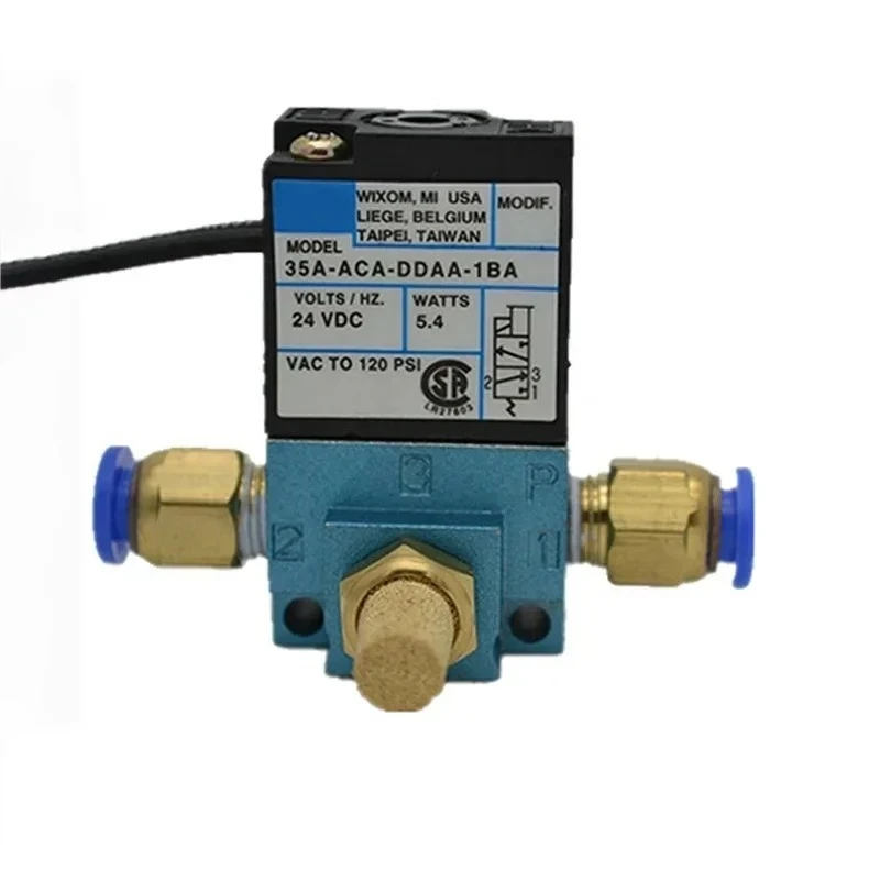 صمام الملف اللولبي للتحكم الإلكتروني ذو 3 منافذ MAC 35A-ACA-DDBA-1BA 35A-ACA-DDFA-1BA 35A-ACA-DDAA-1BA مع النحاس