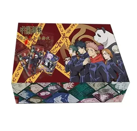 KAYOU Jujutsu Kaisen Card  Advanced Chapter Gojo Satoru Fushiguro Megumi Itadori Yuji Warlock Collection Card Toy Gift