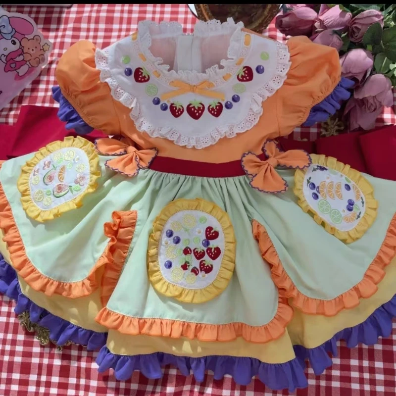 

Новое платье для фотосессий девочек, детское бутиковое платье, турецкое мультяшное платье для девочек, платье принцессы, испанская праздничная юбка