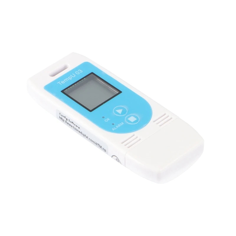 Tempu 03 USB Temp & Humidity Data Logger Reusable RH TEMP Data Recorder Humiture Recording Meter With 32,000 Capacity