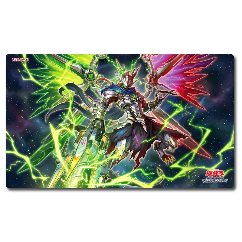 

600X350X2Mm Diy Yu-Gi-Oh! Doomz Amalthe Card Battle Mat Ygo Single Player Board Game Card Duel Plate Battle Mat Gift Toys